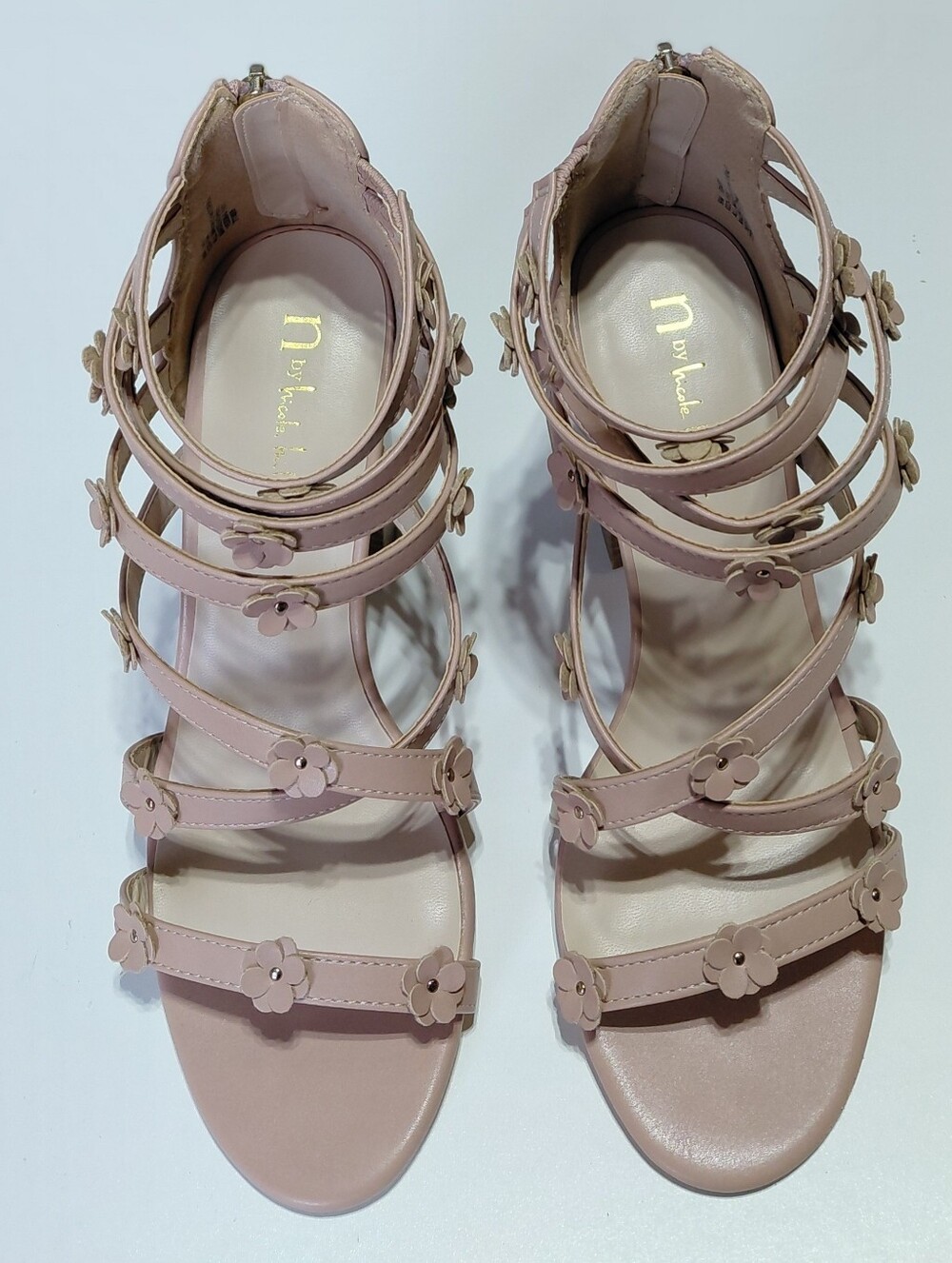 NICOLE MILLER  Daisy Heel Sandals - 9M